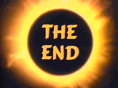 the end sun gif find share on giphy medium