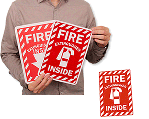 fire extinguisher inside signs fire extinguisher inside labels medium