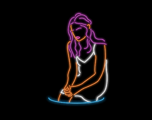 gif illustration artists on tumblr neon animated gif on gifer medium