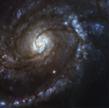 galaxy m100 comparison of hubble wfpc1 to wfc3 animated space wallpaper hd medium
