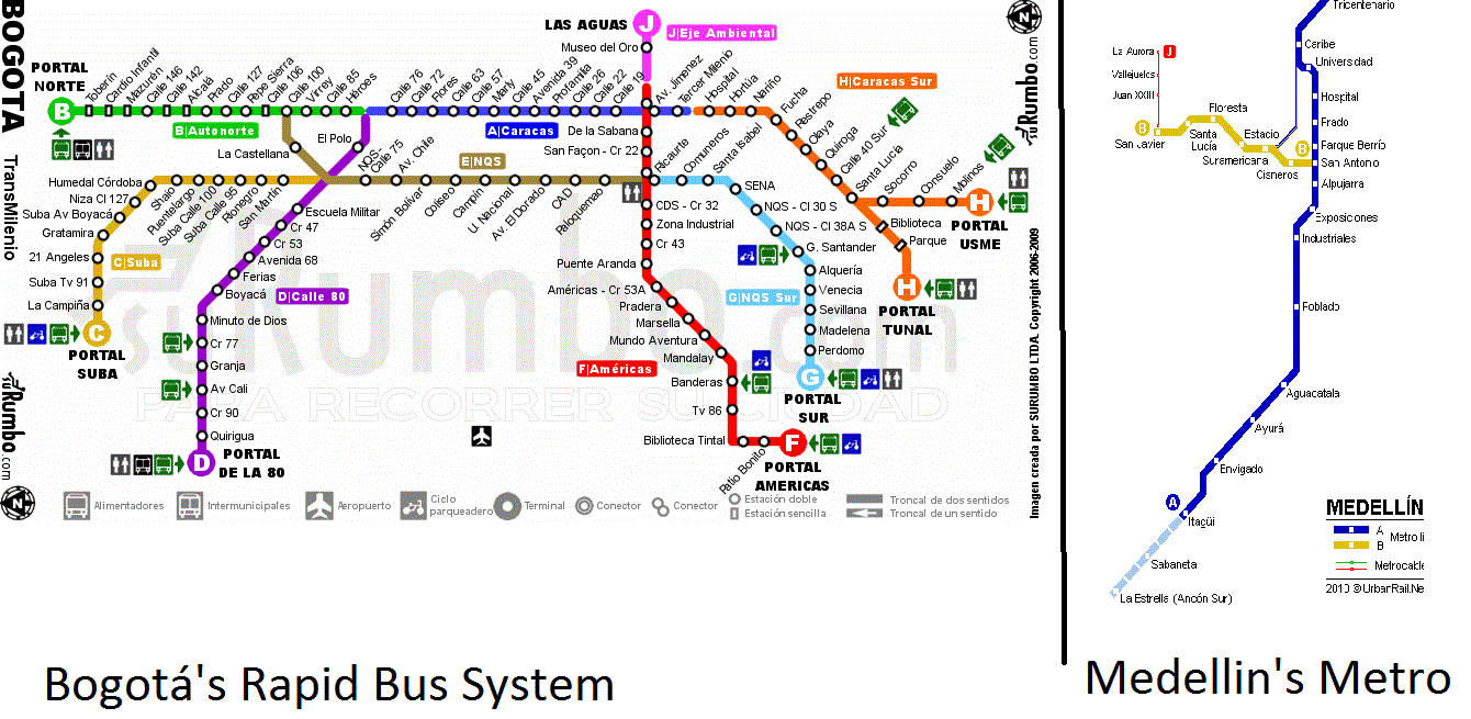 mike s bogota blog bogot s dilemma subway or more bus rapid transit medium