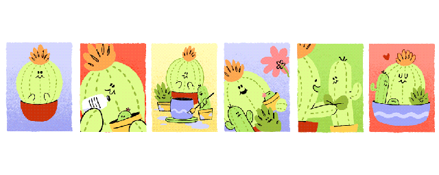 mother s day 2017 google celebrates motherhood with a heart warming cactus mom doodle the medium