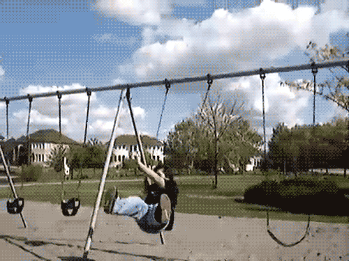 rocco rolls at the playground gifs find share on giphy medium
