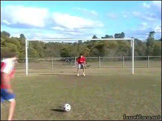 goal kicking gif find share on giphy medium