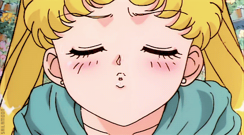 gif anime kiss princess sailor moon anime girl usagi tsukino magical medium
