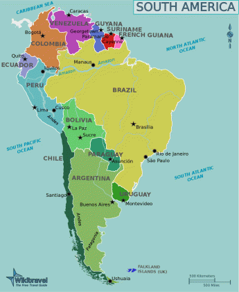 map of colombia medium