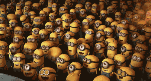 minions excited gifs find share on giphy medium