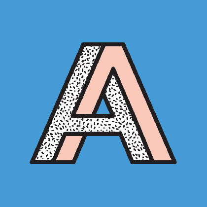 moving gifs with impossible optical illusion alphabet medium