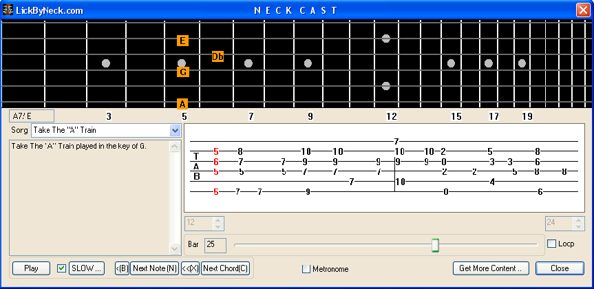 lick by neck learn the guitar visually play the guitar medium