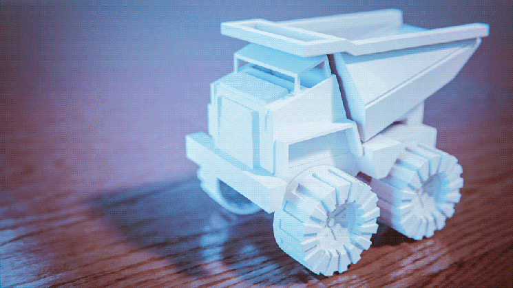 shading a toy truck cg cookie medium