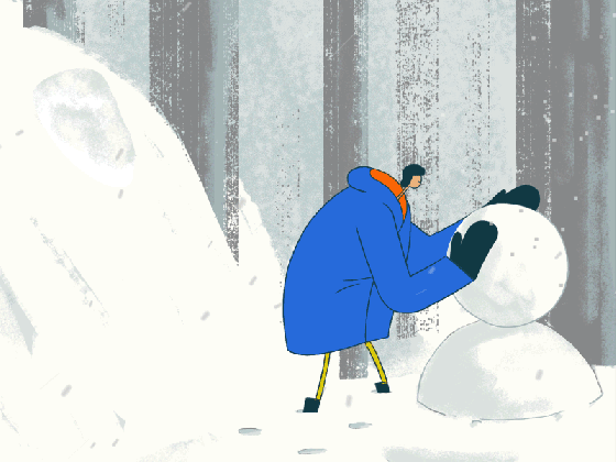 winter camo camo animation and graphics medium