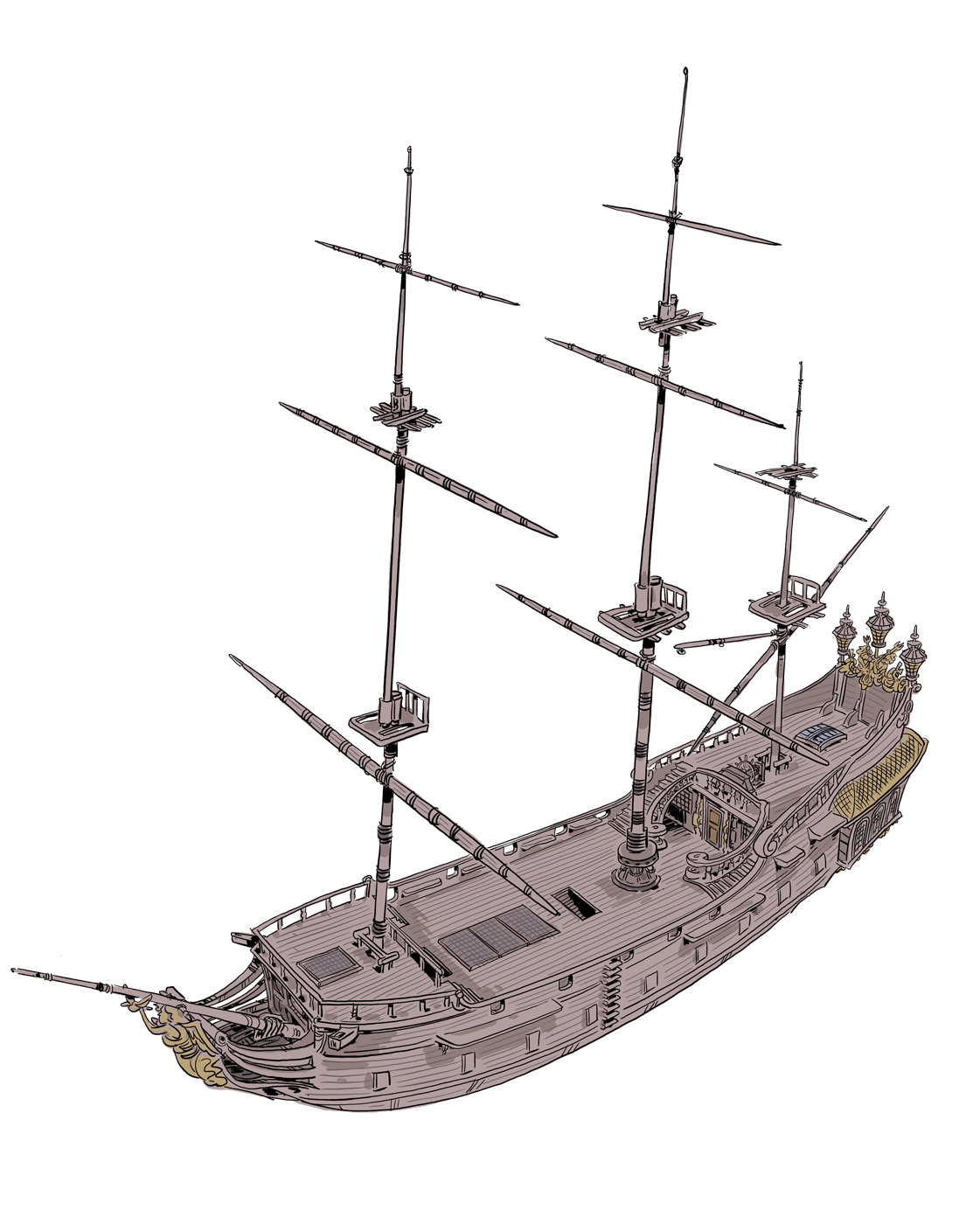 diagram labelled of a pirate ship full version hd 1990 toyota tacoma medium