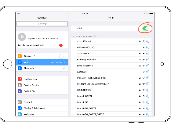 fixing an ipad that won t connect to wi fi bluetooth icon symbol medium