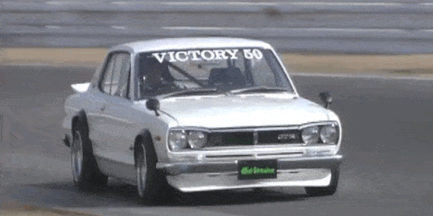 every first gen nissan skyline gt r should be driven on track like this medium