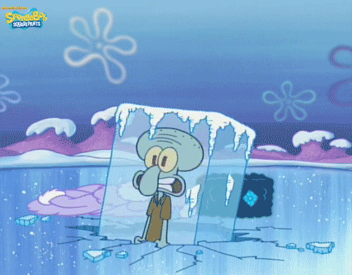 frozen ice cold gif by spongebob squarepants find share on giphy medium