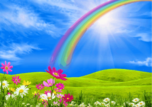 the newest rainbow background gifs on picsart medium