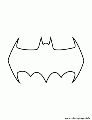 batman stencil printable worksheet coloring pages medium