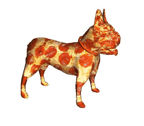 gif dog pizza pizzaskin medium
