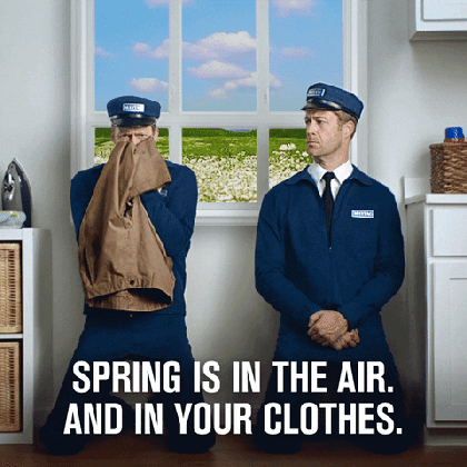 the maytag man spring gif by maytag find share on giphy medium