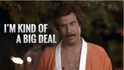will ferrell i m kind of a big deal gif find share on medium