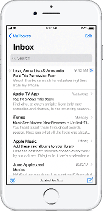find and organize emails on your iphone ipad or ipod touch apple medium
