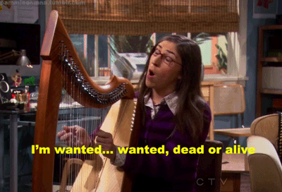 quirks and all amy rocking her harp for sheldon i wish chuck medium