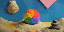 animated beach ball gifs tenor medium