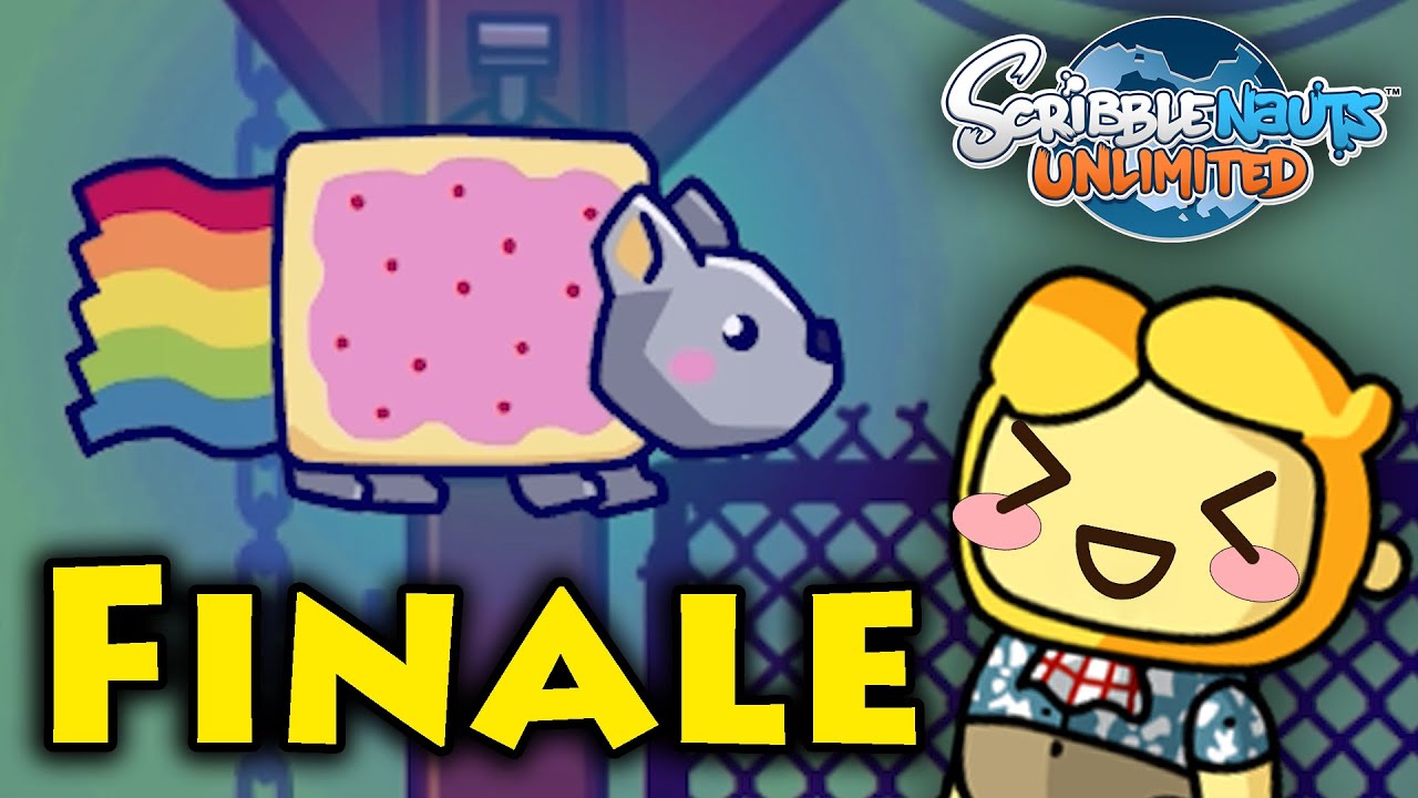 scribblenauts unlimited funny moments they killed nyan cat medium