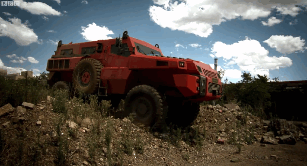 this ten ton military vehicle from south africa is an absolute medium