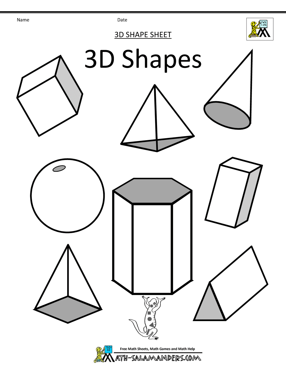 how to draw 3d simple geometric shapes drawing and coloring for medium