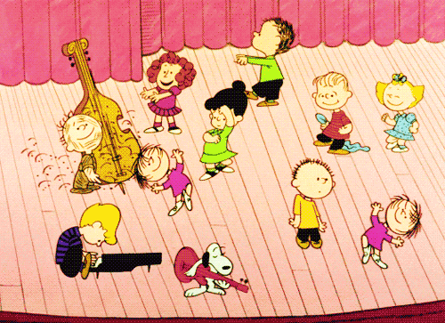 peanuts dancing gif tumblr medium