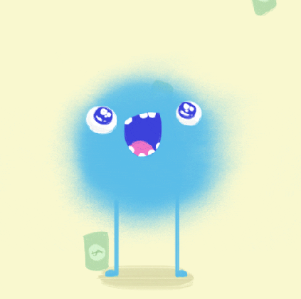 excited animation gif by lisa vertudaches find share medium