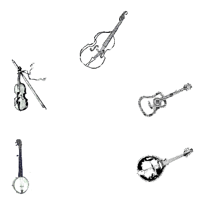 take a couple country western music clip art medium