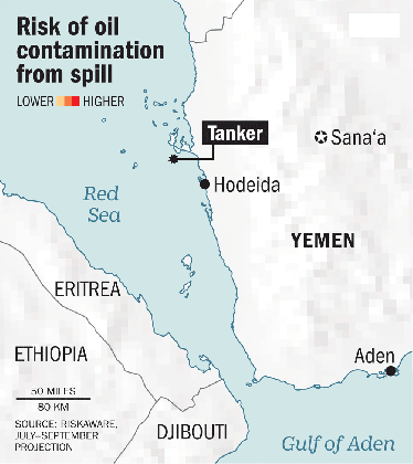 the yemen oil tanker that threatens environmental disaster boat lanching fails gif medium
