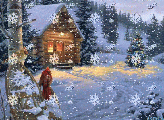 pin christmas landscape animated wallpaper on pinterest medium