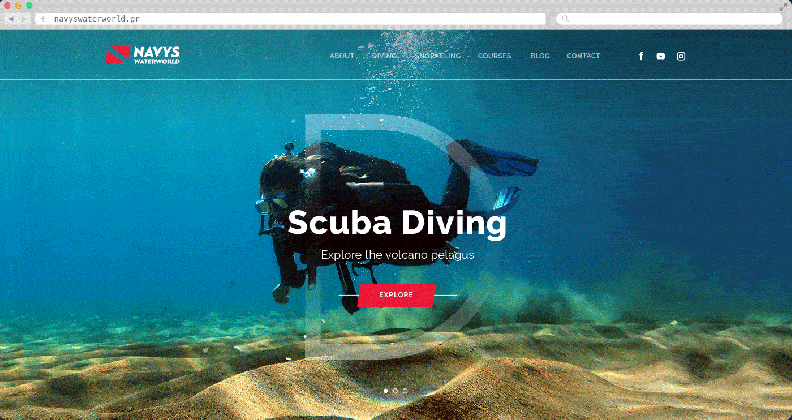 navy s waterworld website by komodo design studio scuba certification logo medium