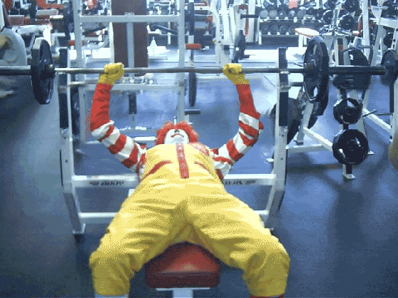 ronald mcdonald gif find share on giphy medium