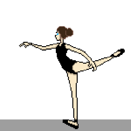 pixilart ballerina by madisonh pair skating medium