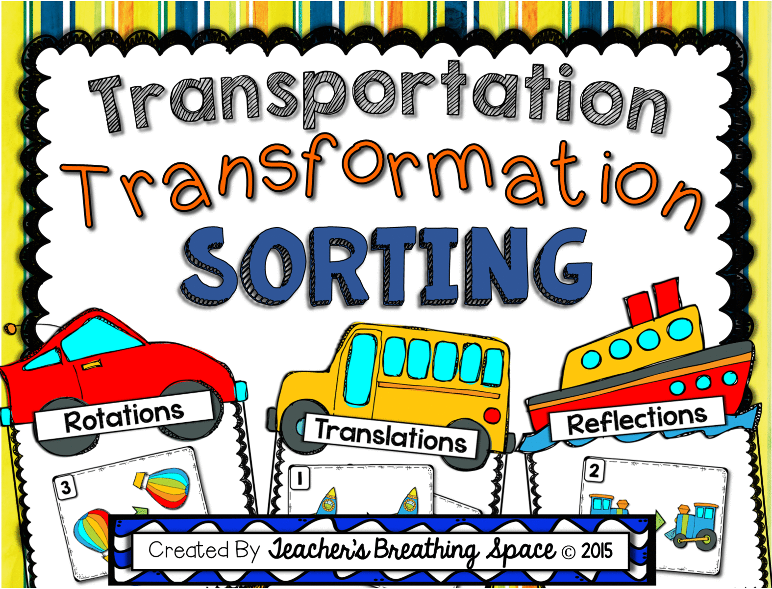 transformations sorting translation reflection rotation medium