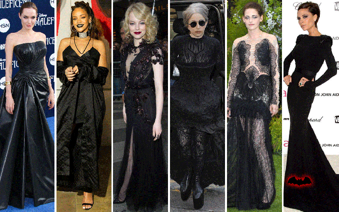 rihanna lady gaga and all the celebrities wearing the gothic style medium