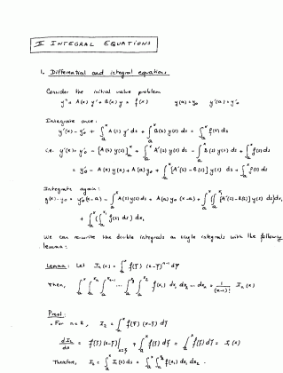 math 583 b integral equations differential and integral equations medium