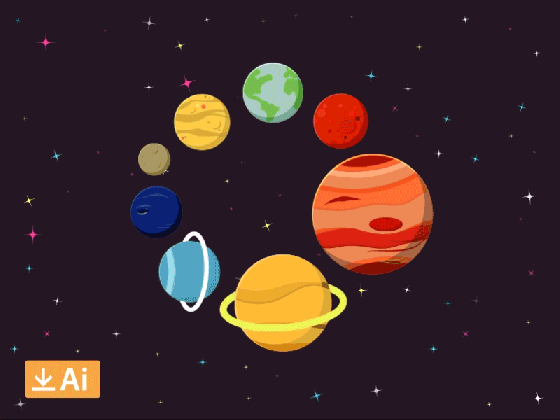 planets gif shared by gholbilas on gifer medium