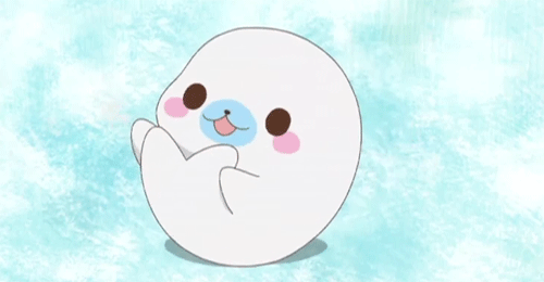 anime kawaii mamegoma seals cuteness seal mypost baby seal medium