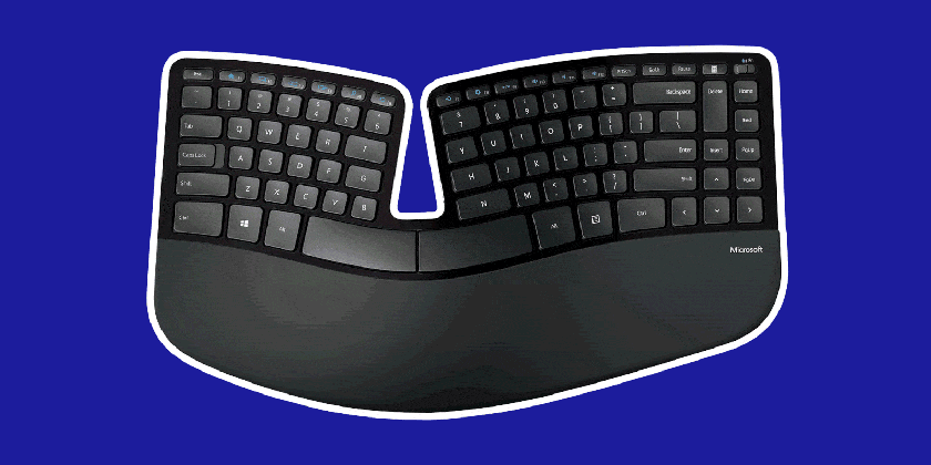 8 best ergonomic keyboards for 2018 microsoft and mac ergonomic medium