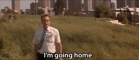mrw i am leaving earlier than all of my coworkers today reactiongifs medium