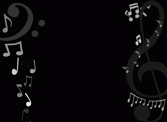 download free simple dark music notes quality ppt backgrounds medium