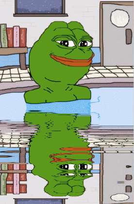bath time smug frog know your meme medium