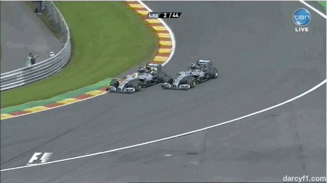 axis of oversteer hamilton and rosberg crash who s at fault medium