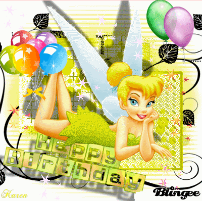 happy birthday from tinkerbell picture 110058598 blingee com medium