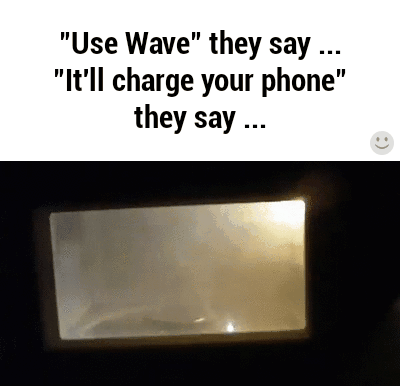 iphone wave at its best medium
